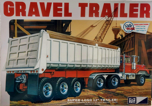 Gravel trailer super long - gravel, 12"
